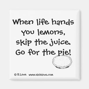 Vá pela torta! Íman