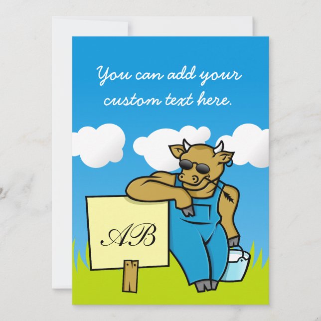 Vaca com Sinal (Frente)