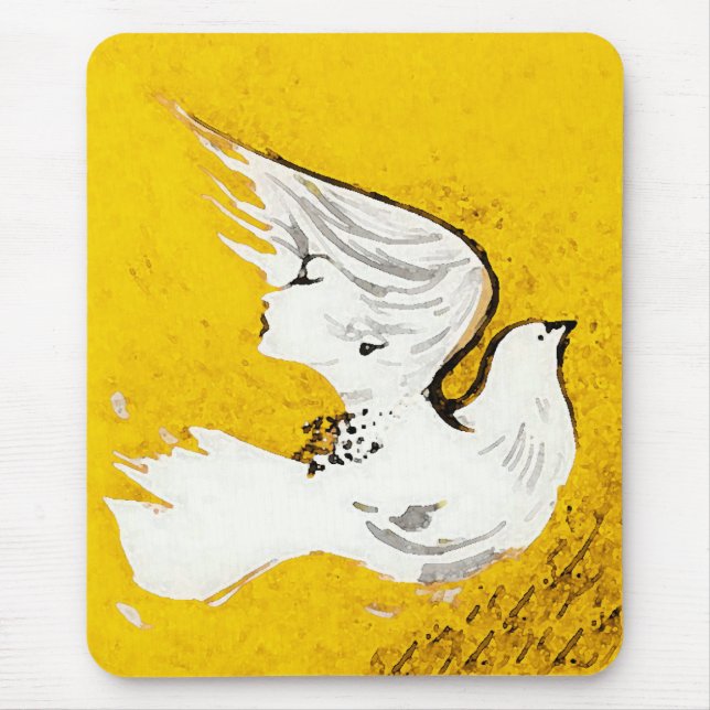 Vaca de um Mousepad Feminino (Frente)
