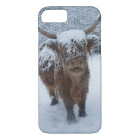 Vaca Do Planalto Na capas de iphone De Neve