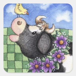 Vaca e Pintinho - Autocolantes