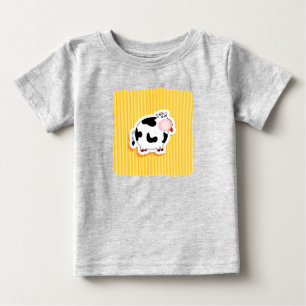vaca engraçada, camiseta