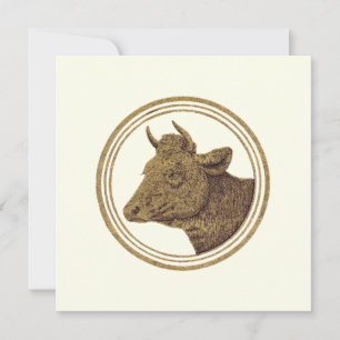 Vaca leiteira (Vaca leiteira) Fácil de Editar Cor 