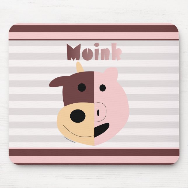 Vaca + Mousepad do porco = do Moink (Frente)