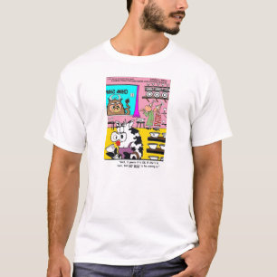 Vaca numa Loja de Porcelana..Sem Rodeios. Camiseta