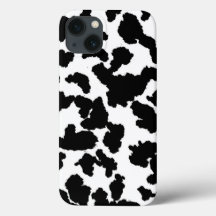 Vaca Preta E Branca Oculta Peles