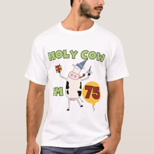 Vaca santamente eu sou 75 t-shirt e presentes do