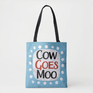 Vaca vira Saco de Tote Moo