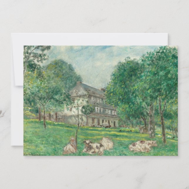 Vacas ao Meio-Dia | Frederick Carl Frieseke (Frente)