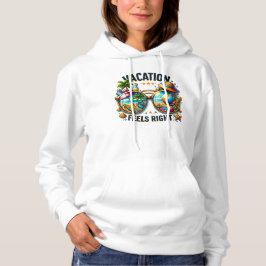 Vacation Feels Right Pullover Hoodie USA