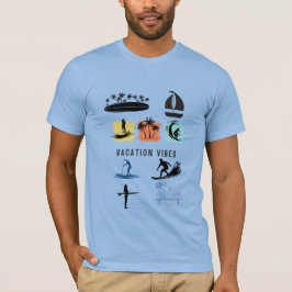 Vacation Vibes T-Shirt Tropical Chill Travel Style