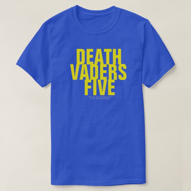 VADROS DE MORTE CINCO T-Shirt (Frente do Design)