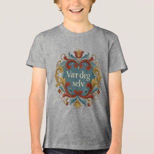 "Vær Deg Selv" (Seja Você Mesmo) Camiseta Infantil