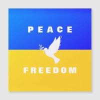 Vaga da Paz - Bandeira da Ucrânia - Paz - Liberdad
