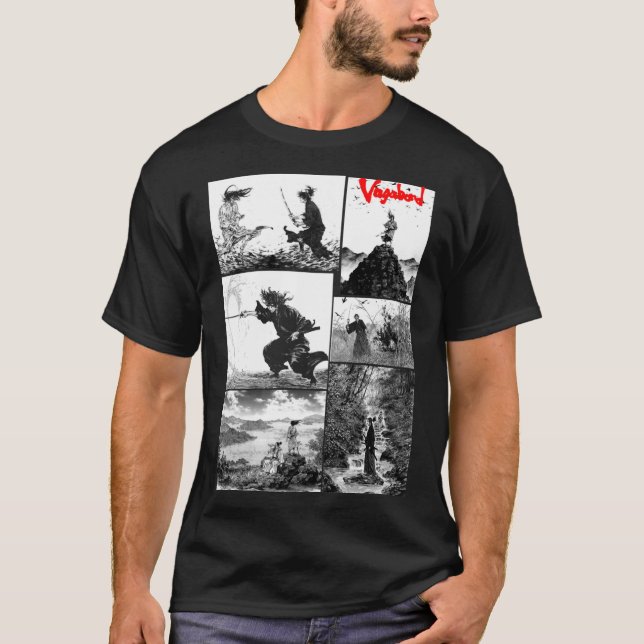 Vagabond Manga Classic T-Shirt (Frente)