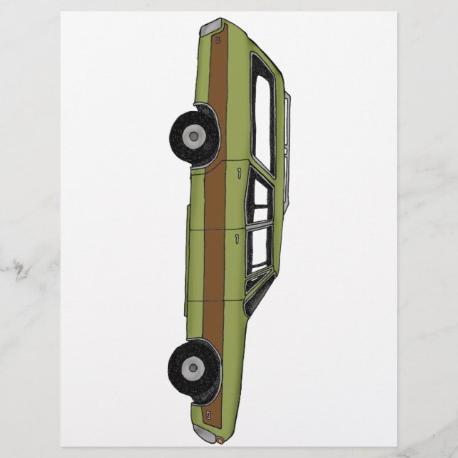 vagão da estação retro (Frente)