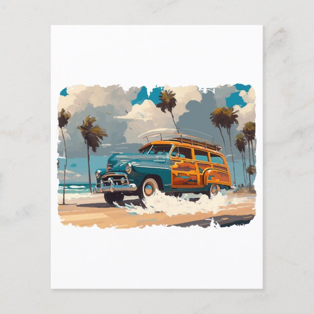 Vagão Woody Clássico (Frente)