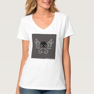 Vagueando até o T-Shirt do pescoço Desconhecido - 