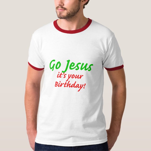 Vai a camisa do Natal de Jesus (Frente)