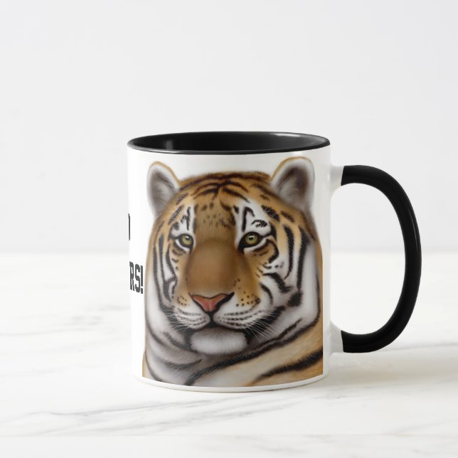 Vai a caneca da equipe de tigres (Direita)