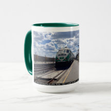 VAI a caneca do céu do trem