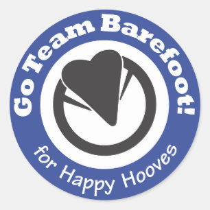 Vai a equipe descalça! Etiqueta