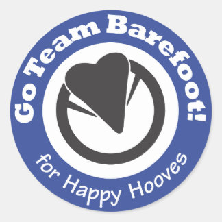 Vai Equipe Descalço! Adesivo