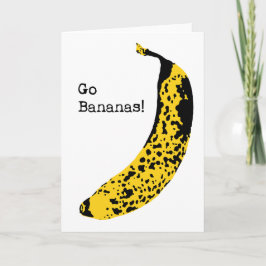 Vai o cartão das bananas