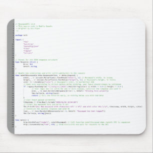 Vai o código Mousepad