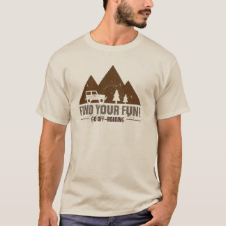 Vai o t-shirt de Off-Roading