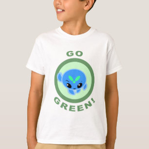 Vai o t-shirt verde de Ziro!