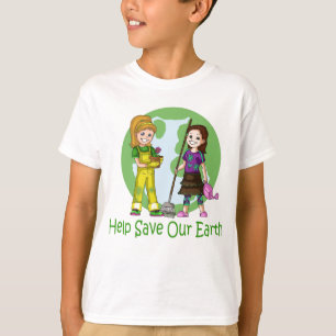 Vai o t-shirt verde mindinho e do amendoim
