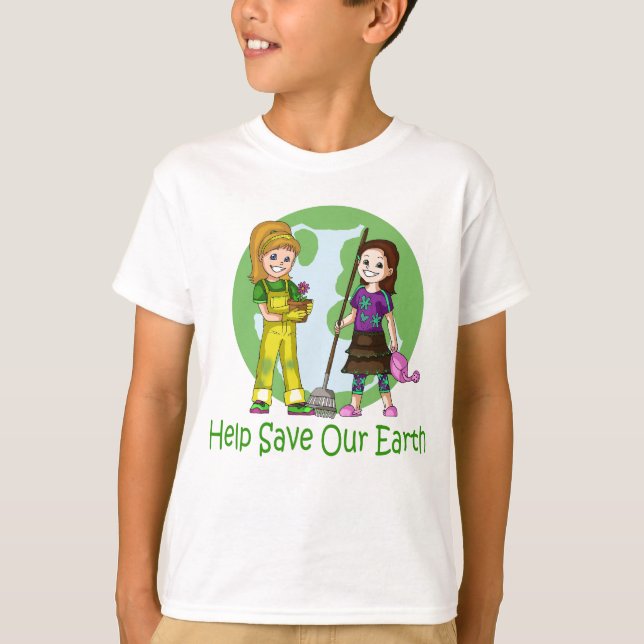 Vai o t-shirt verde mindinho e do amendoim (Frente)