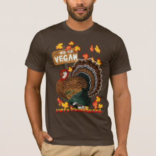 Vai o Vegan! Camisas da acção de graças