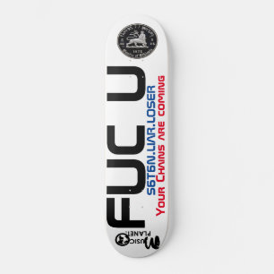 VAI SE FODER Satan Skateboard