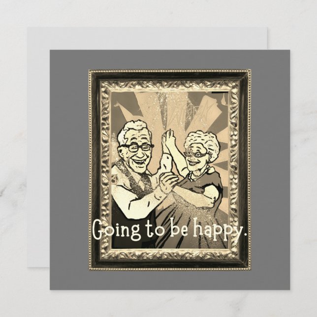 Vai ser feliz. (Frente/Verso)