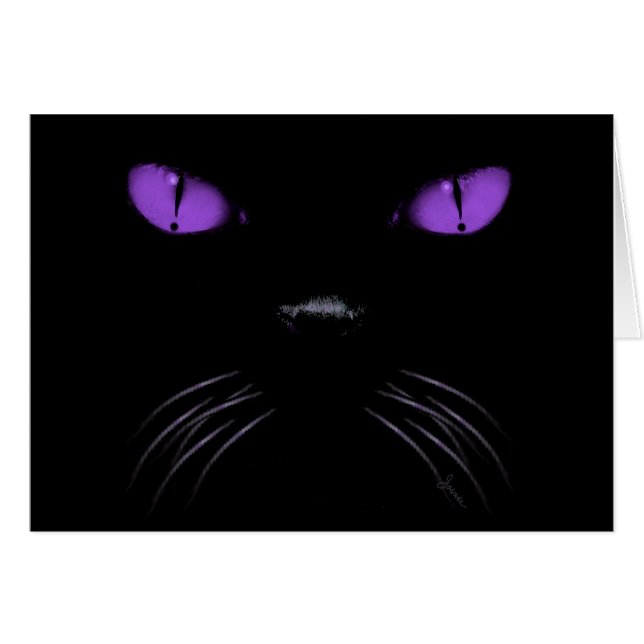 Vaia - cartão vazio Amethyst (Frente Horizontal)