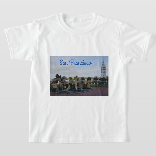 Vaillancourt Fountain & Ferry Building T-shirt (Postura )