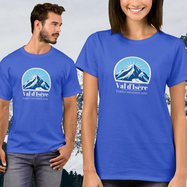 Val d'Isère France savoie vanoise T-Shirt (Criador carregado)