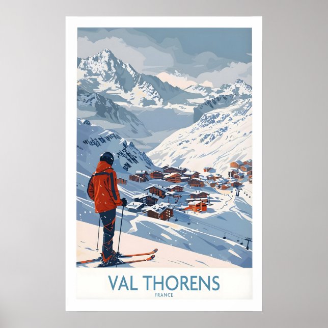 Val Thorens França Impressão 1 (Frente)
