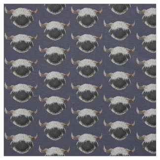 Valais Blacknose linen tecido pelo estaleiro