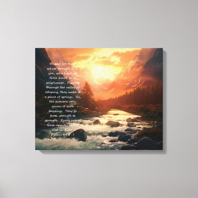 Vale de Baca Canvas Print (Frente)