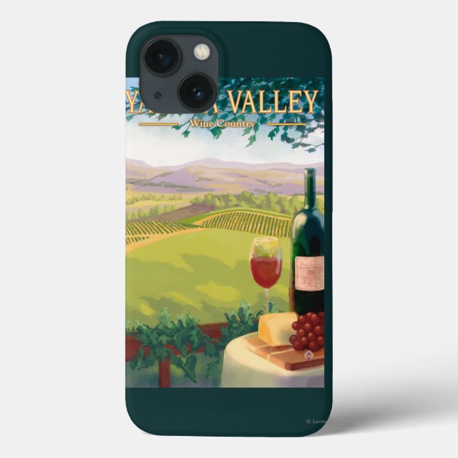 Vale de Yakima, país de WashingtonWine (Verso)