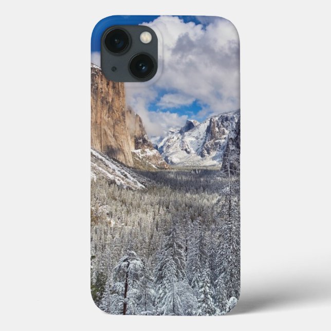 Vale de Yosemite na neve (Verso)