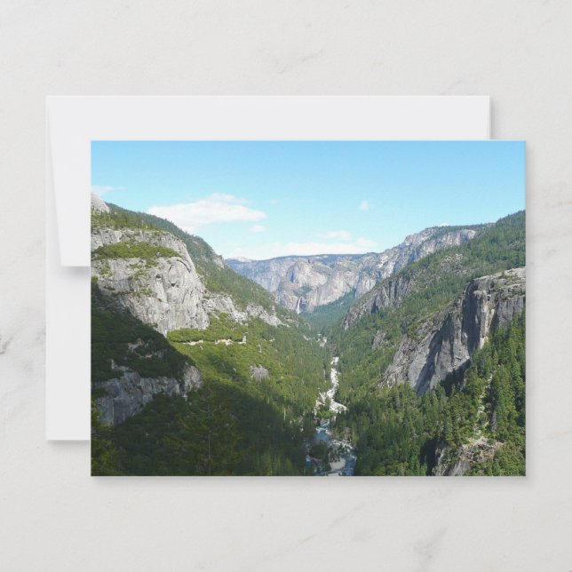 Vale de Yosemite no Parque Nacional de Yosemite (Frente)