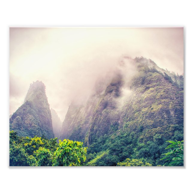 Vale Dramático do Iao | Impressão de fotografia (Frente)