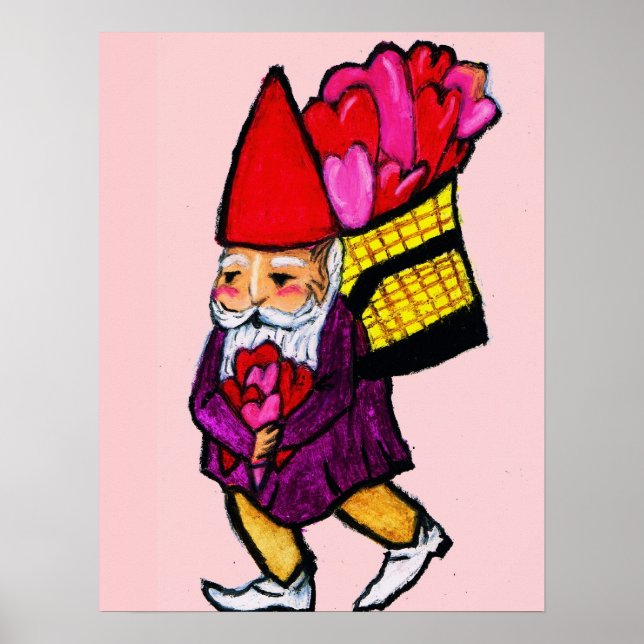VALENTINE DAY GNOMES POSTER (Frente)