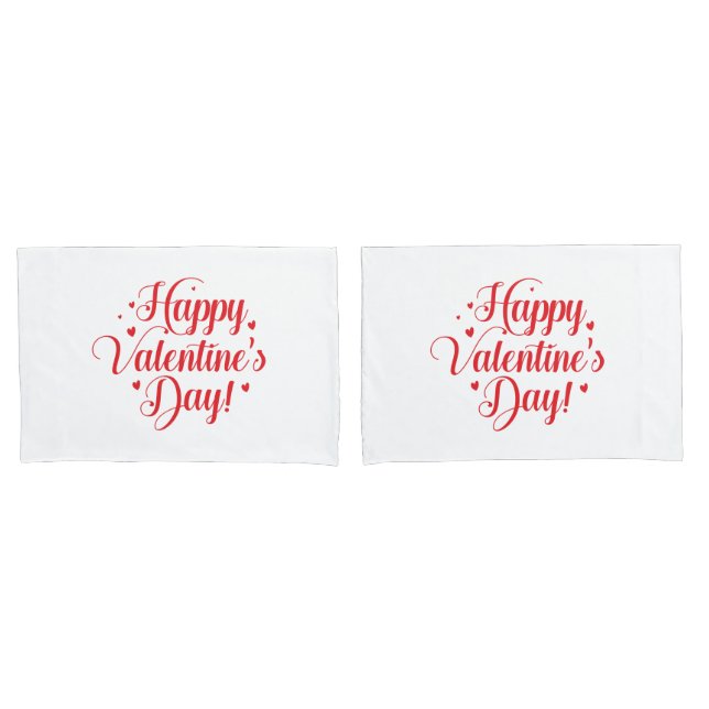 Valentine Pillowcase Pair (Frente - conjunto)