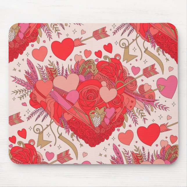 Valentine’s Day Mousepad | Romantic (Frente)