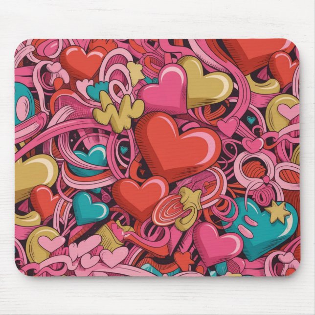 Valentine’s Day Mousepad | Romantic (Frente)